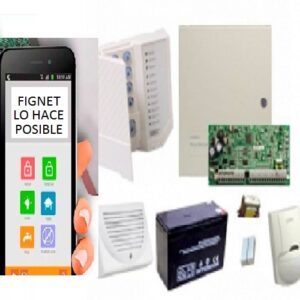 kIT DE ALARMA DSC 1616 CON APP Y FUNCIONES ACTIVABLES A DISTANCIA