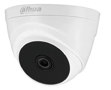 Camara Domo Eyeball de 1 MP HAC-T1A11P-0280B HD-CVI Con IR 8 mm DC 12V