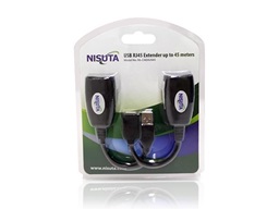 Extensor USB amplificado por UTP hasta 45M