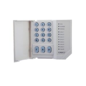 Teclado Led de 8 zonas PC-1555 RKZ c/ent. de Zona DSC