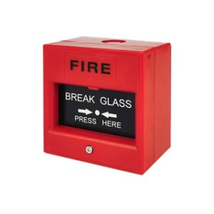 Avisador manual de Incendio, NO/NC. (Rompa el vidrio)