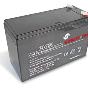 Bateria 12v 7 Amp Recargable 12v7sk Saiwa-ku Para Alarma