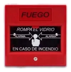 Pronext Bf 01 Botón de Incendio P/ Alarma Negro