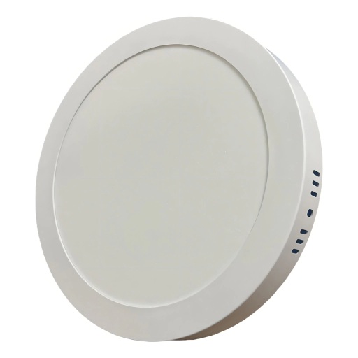 Plafón Led Candela Redondo 18w Luz Fría 6500k Techo Pared Blanca