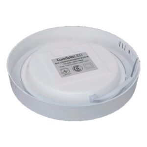 Alternative view of Plafón Led Candela Redondo 18w Luz Fría 6500k Techo Pared Blanca