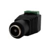Ficha Plug Hembra 2.1mm p/alimentación con bornera